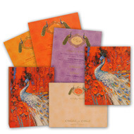 Artistic Wedding Cards with box
